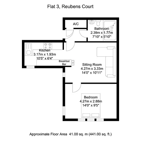 - Reubens Court 公寓 *